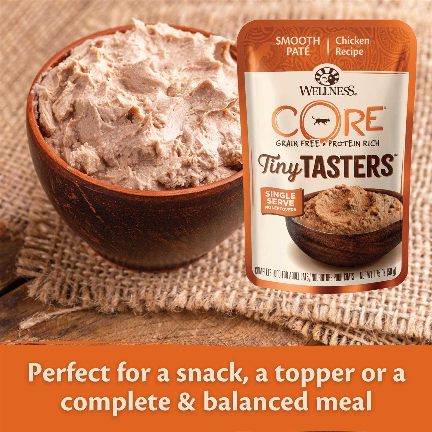 Wellness CORE Tiny Tasters Land Variety Pack Wet Cat Food - Healthber