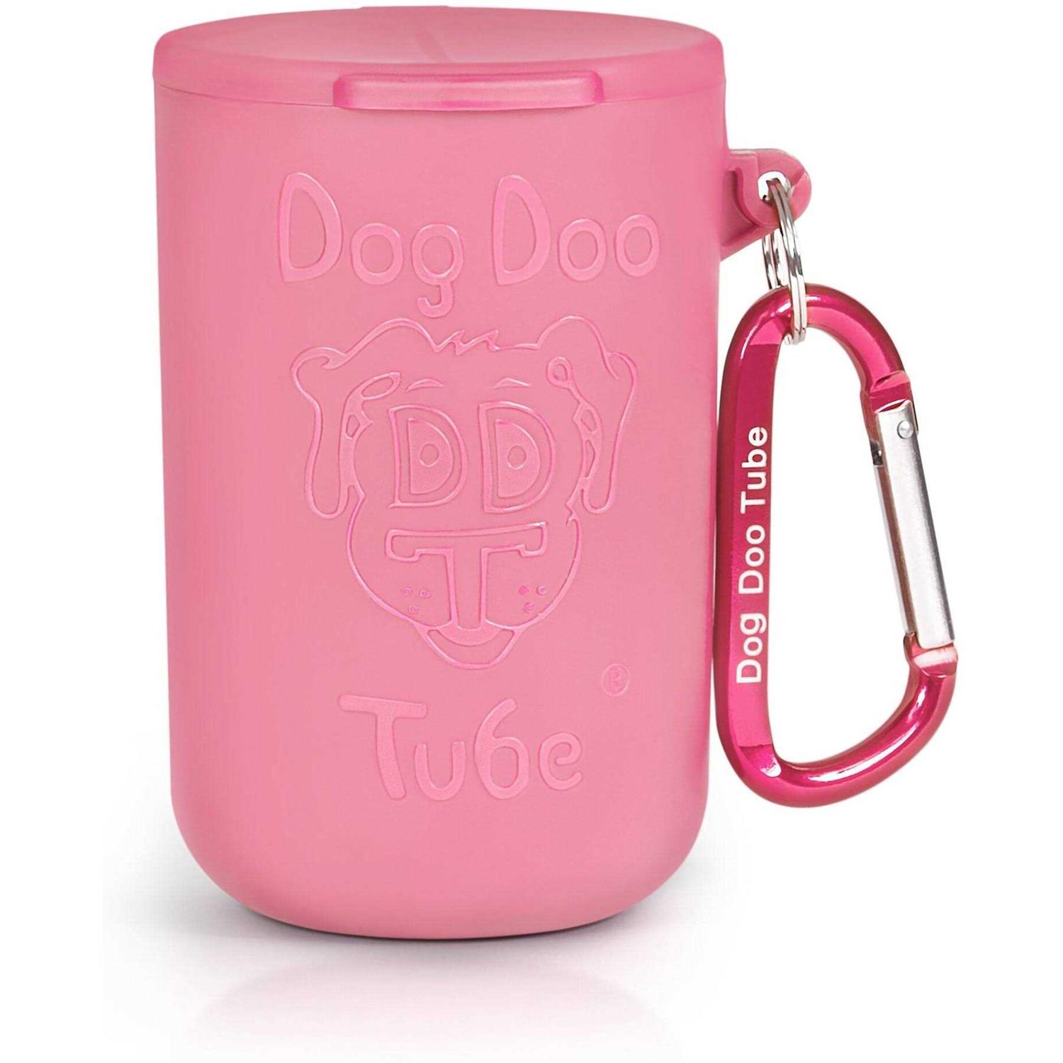 DDT Dog Doo Tube Reusable Dog Poop Holder For Dog Walkers Carries Used Dog Poop Bags - Healthber