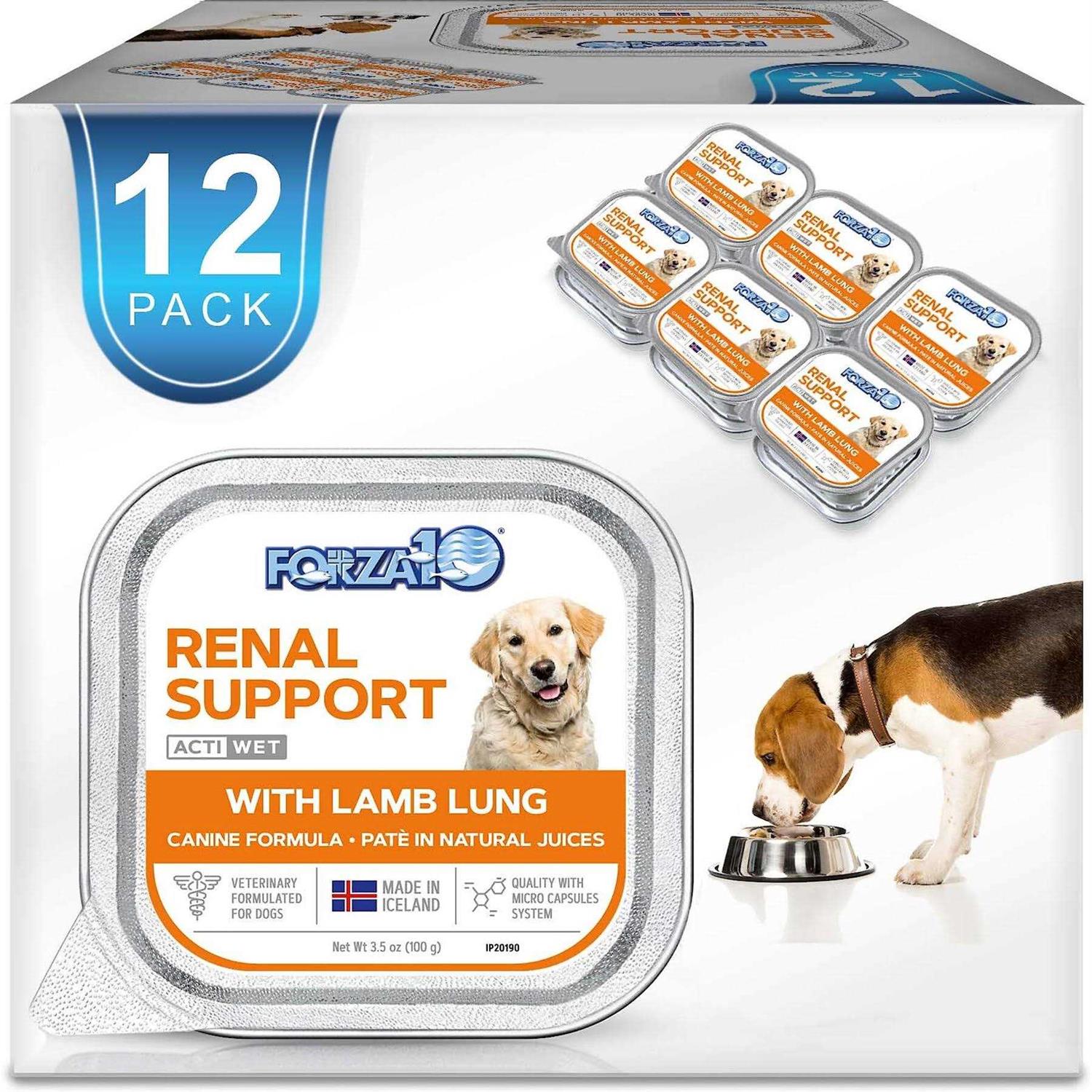 Forza10 Nutraceutic Actiwet Renal Support Wet Dog Food - Healthber