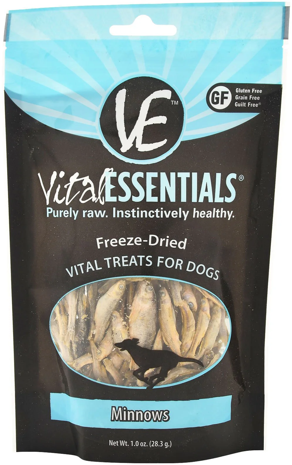 Vital Essentials Freeze-Dried Minnows Dog Treats - Healthber