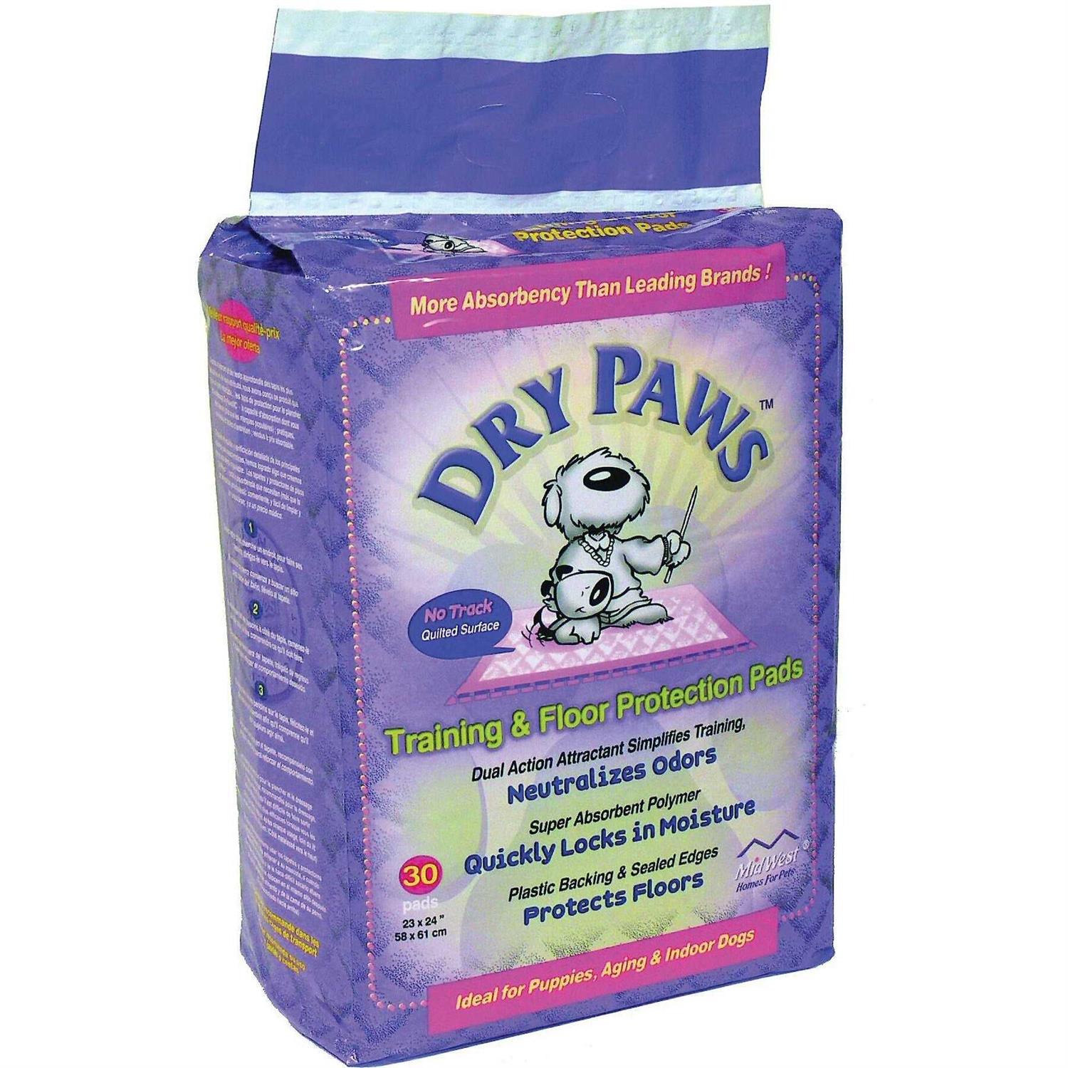 Midwest Dry Paws Training Pads - Healthber