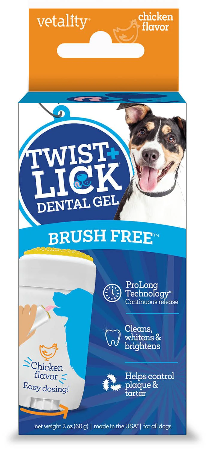 Twist & Lick Oral Gel for Dogs, Chicken - Healthber