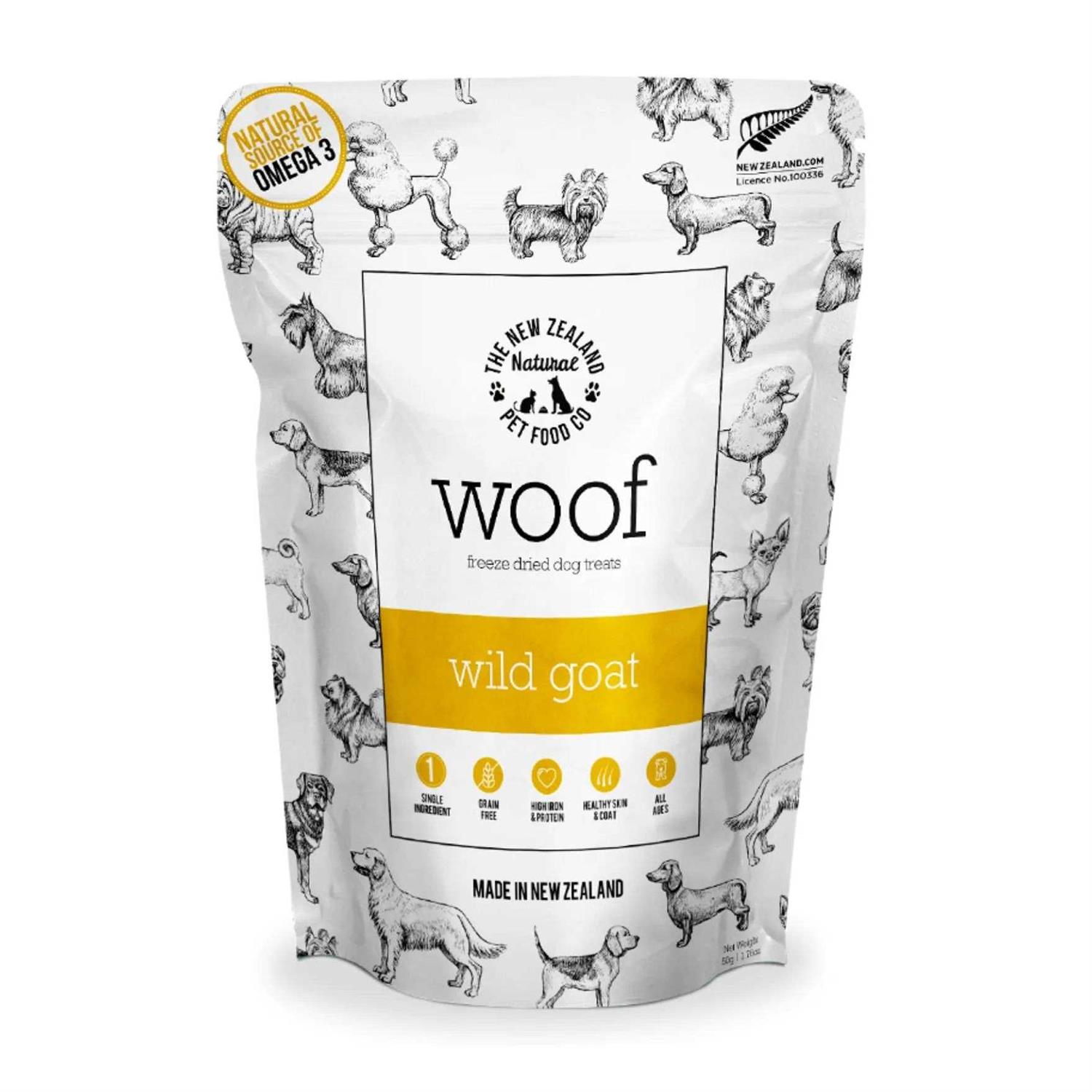 The New Zealand Natural Pet Food Co. New Zealand Natural Wild Venison Freeze-Dried Food - Healthber