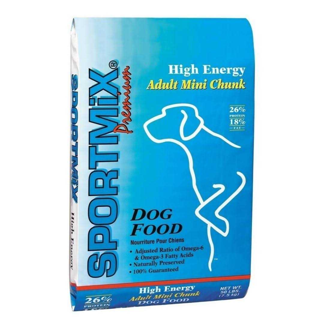 Sportmix Premium High Energy Adult Mini Chunk Dry Dog Food - Healthber