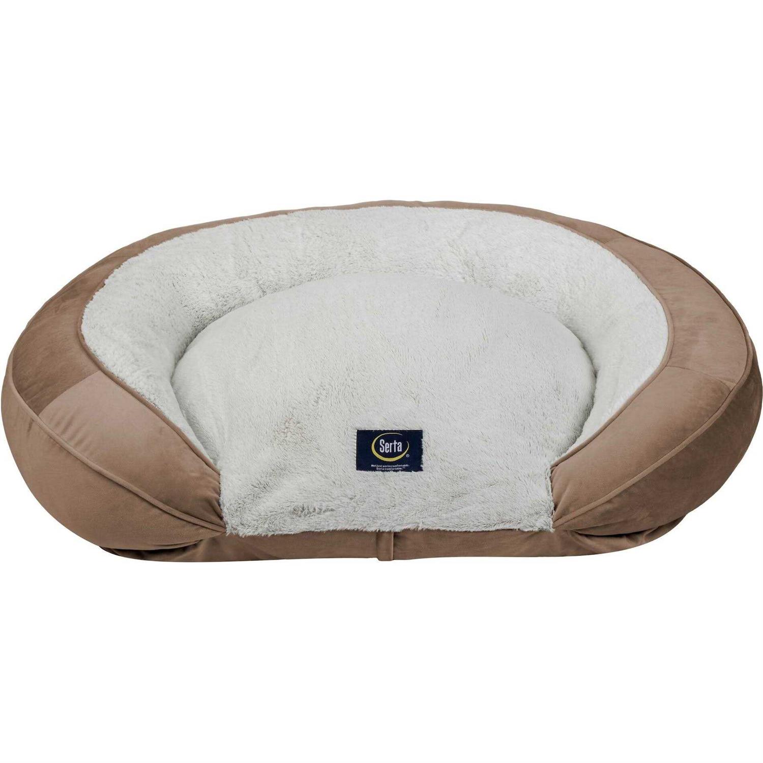 Serta Oval Couch Cat & Dog Bed - Healthber