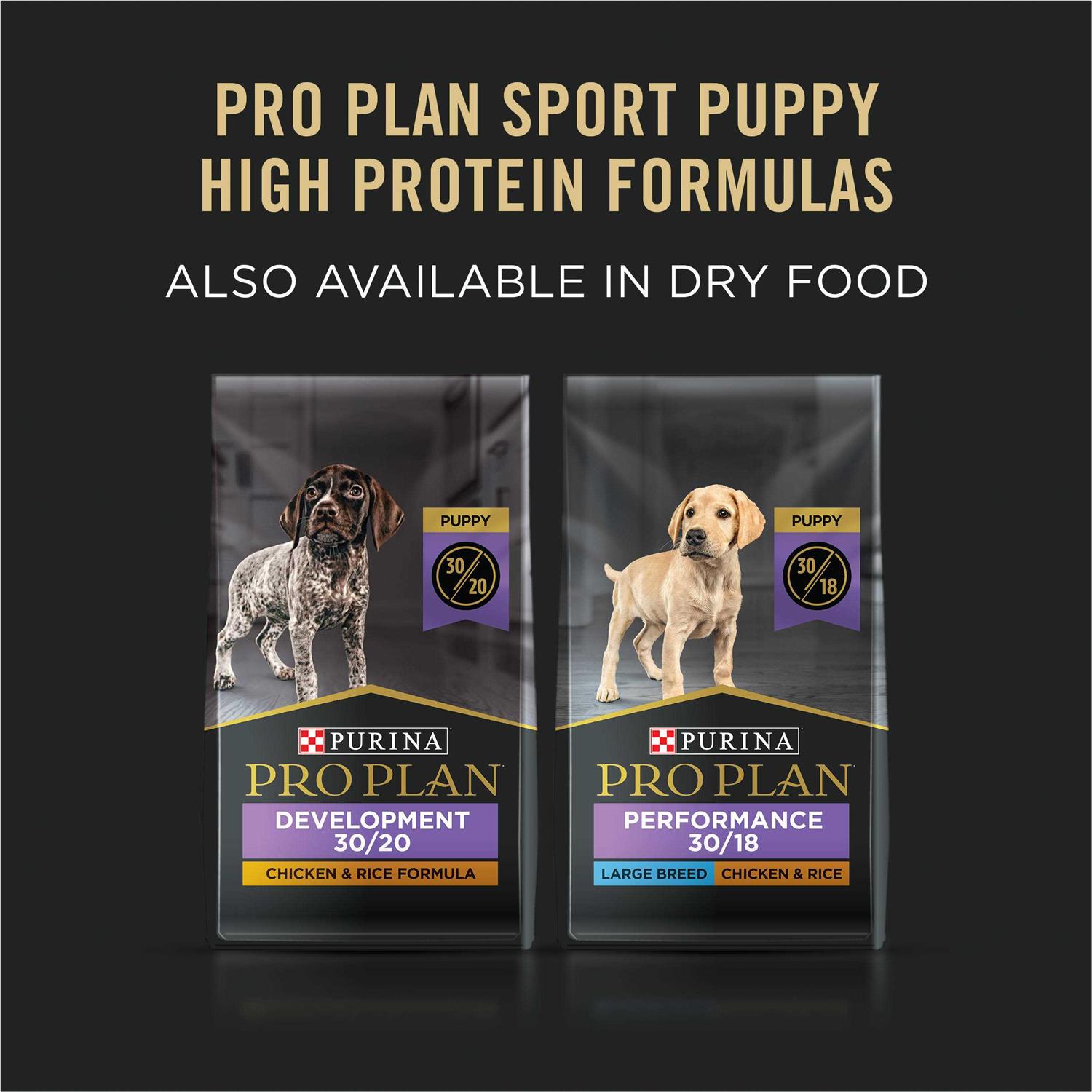 Purina Pro Plan Sport High Protein Rice Wet Puppy Food - Healthber