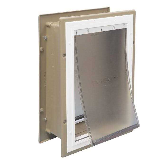 PetSafe Wall Entry Aluminum Pet Door - Healthber