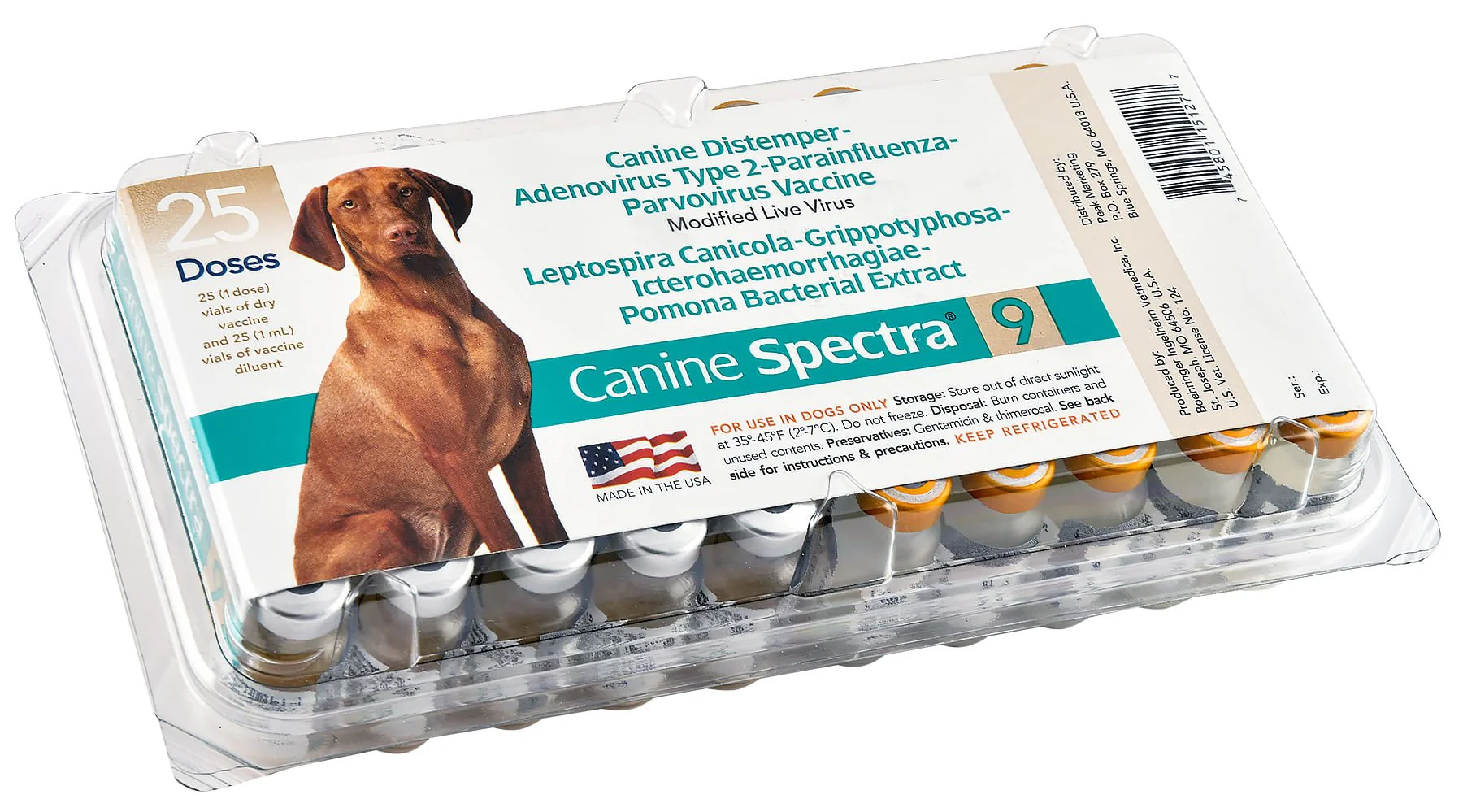 Canine Spectra 9 (9-way) Dog Vaccine - Healthber
