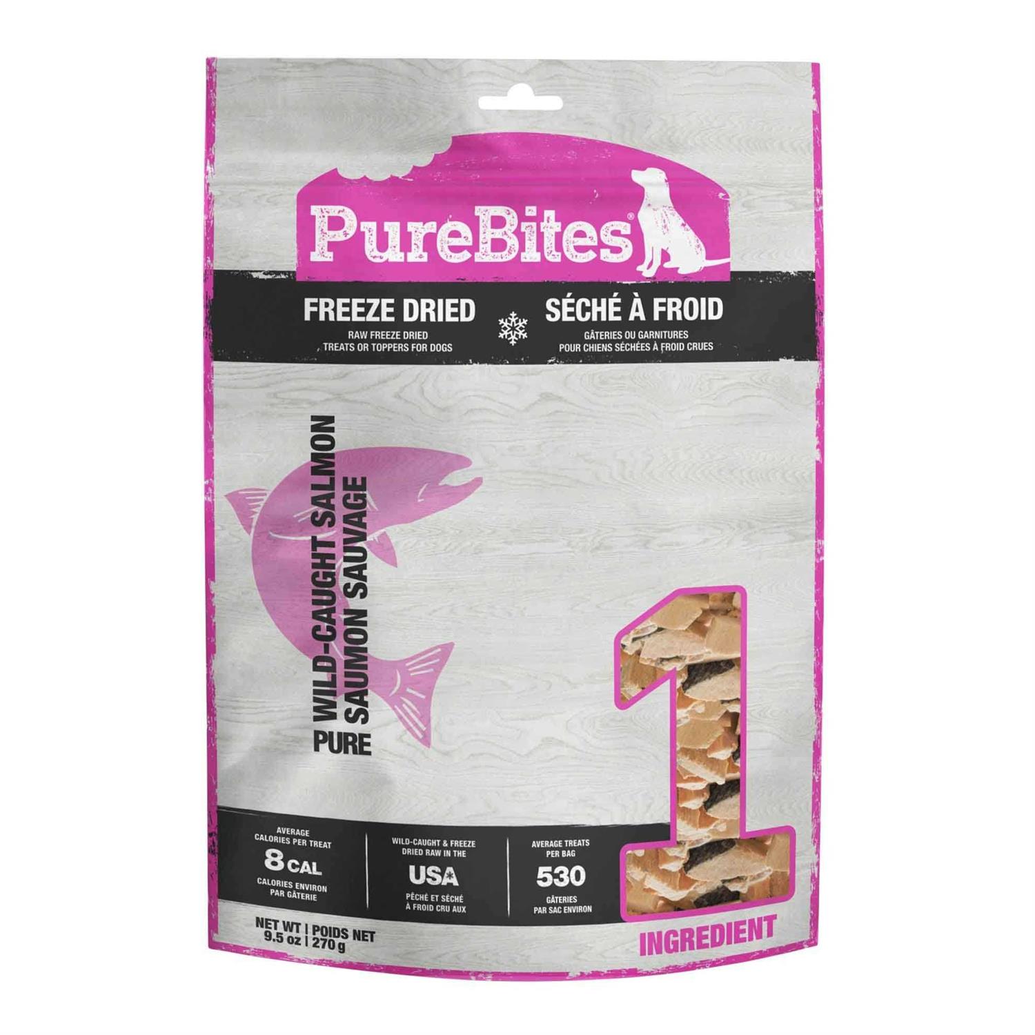 PureBites Freeze Dried Salmon Dog Treats - Healthber