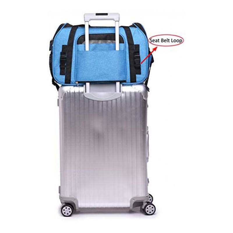 EliteField Soft-Sided Airline-Approved Pet Carrier Bag - Healthber