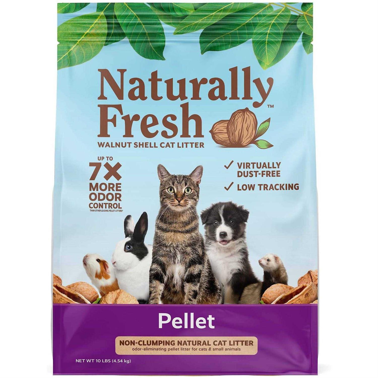 Naturally Fresh Non-Clumping Pellet Cat Litter - Healthber