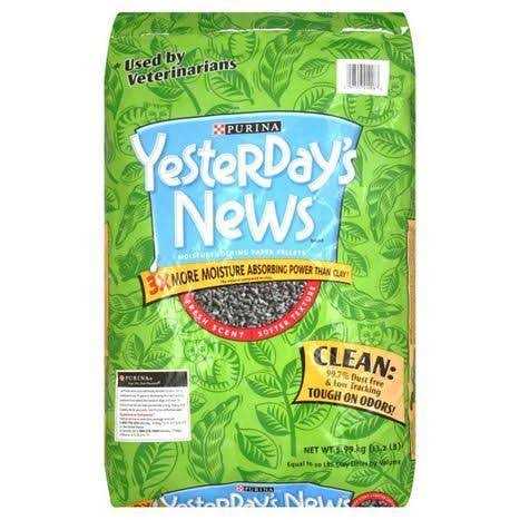 Yesterday’s News Cat Litter - Healthber