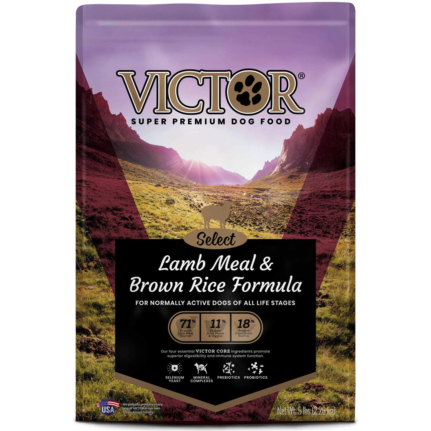 Victor Lamb Meal & Brown Rice Dog Food - Healthber