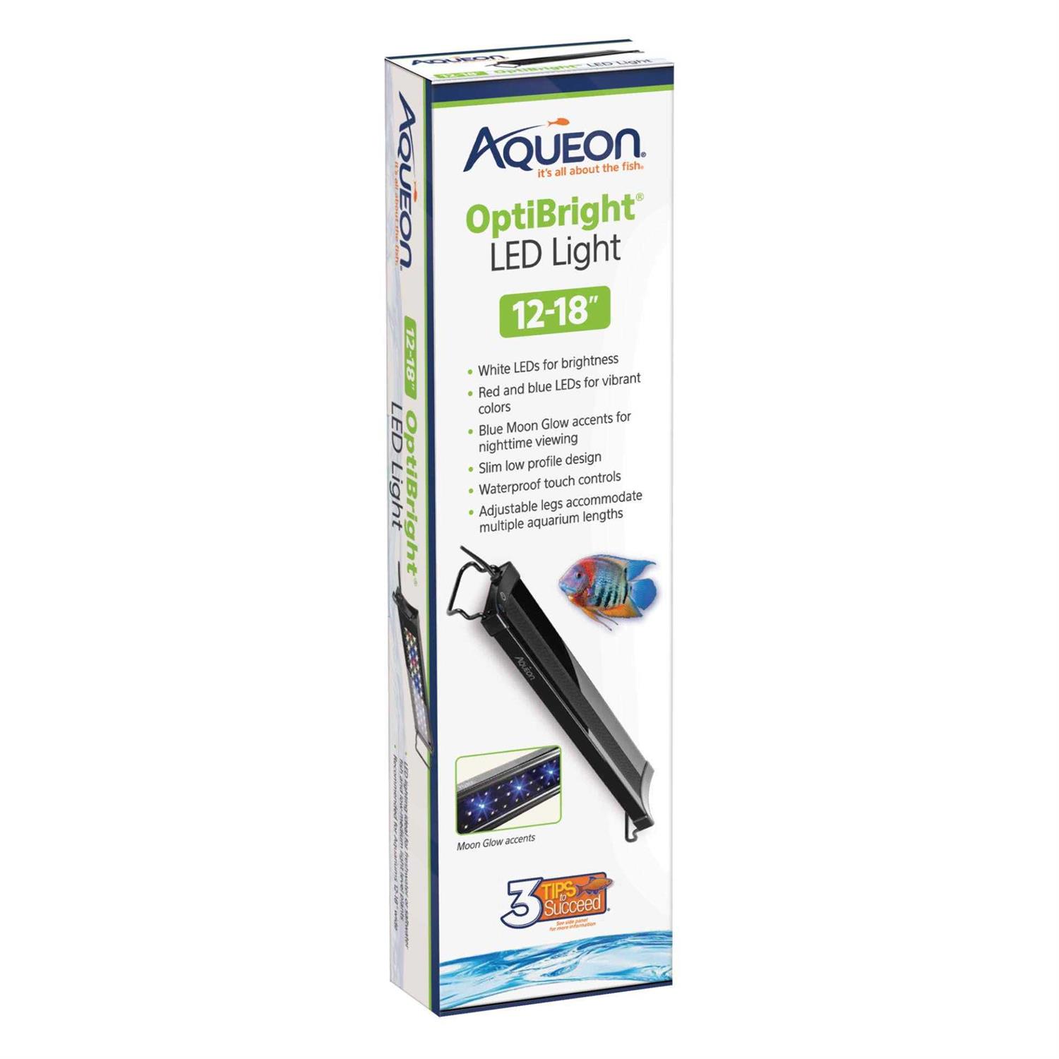 Aqueon OptiBright LED Aquarium Light Fixture - Healthber