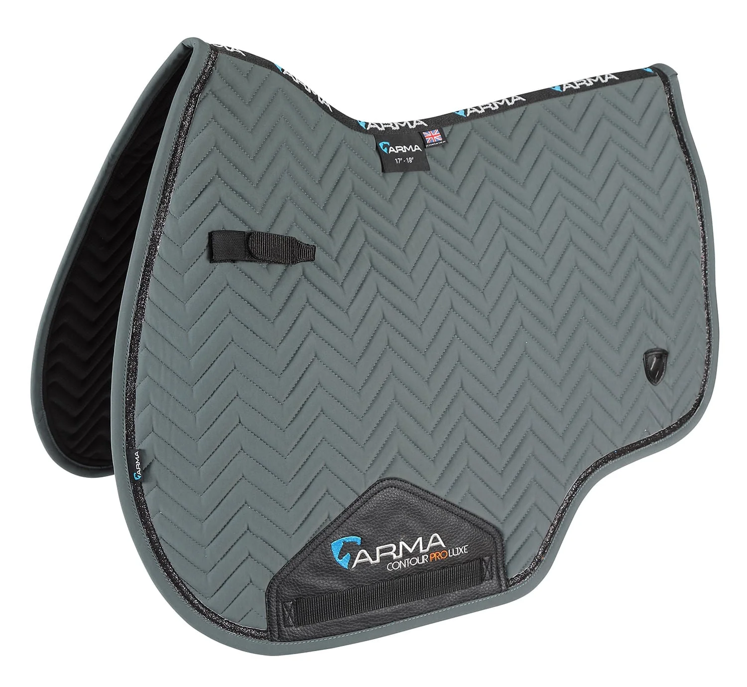 Arma Glitter Trim Saddle Pad - Healthber