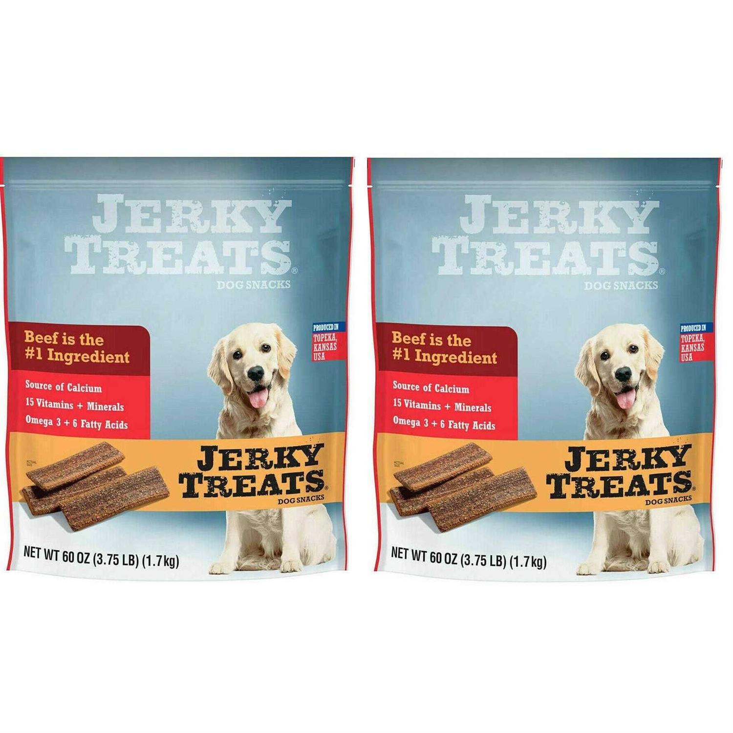 Jerky Treats Tender Beef Strips Dog Snacks - Healthber