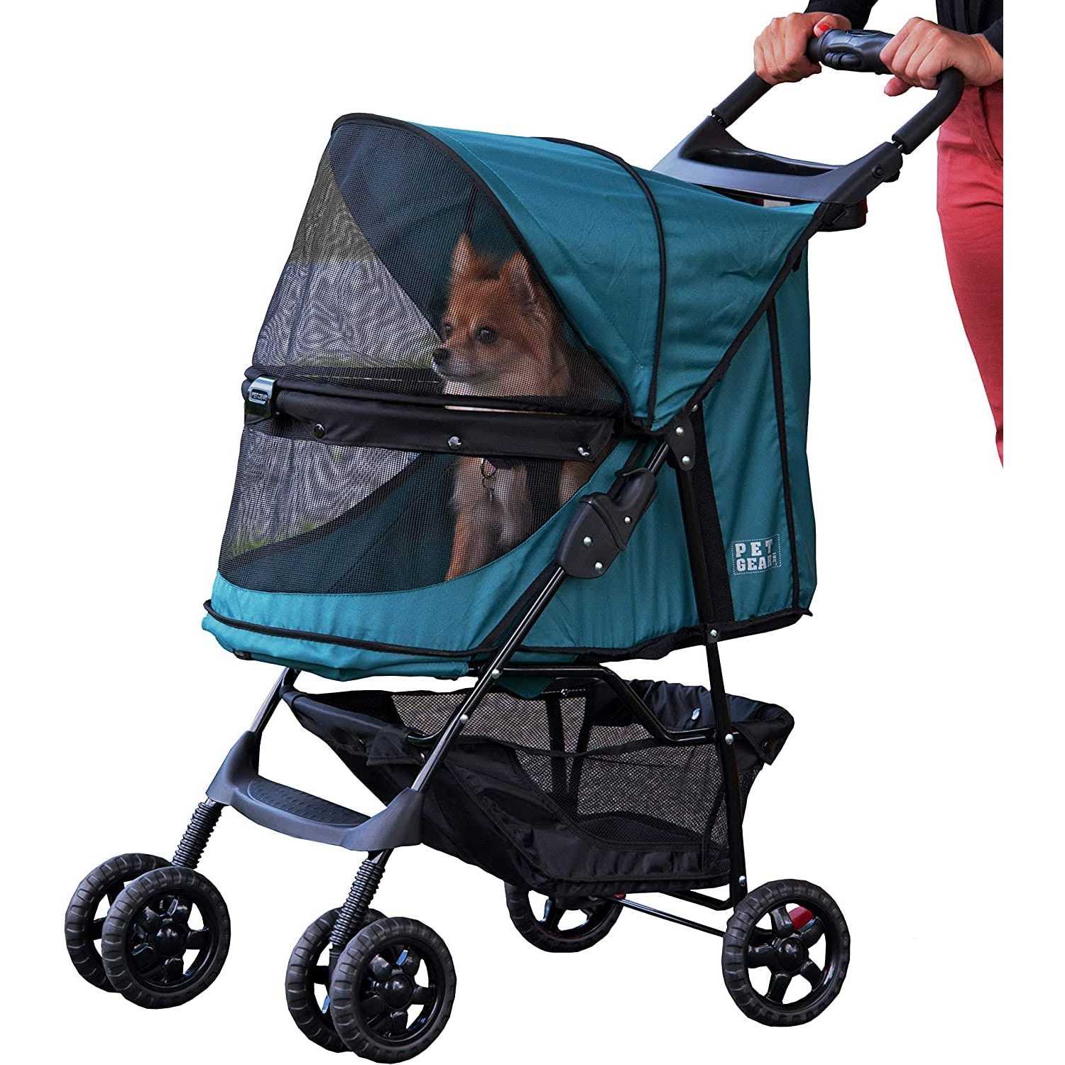Pet Gear Happy Trails No-Zip Stroller - Healthber