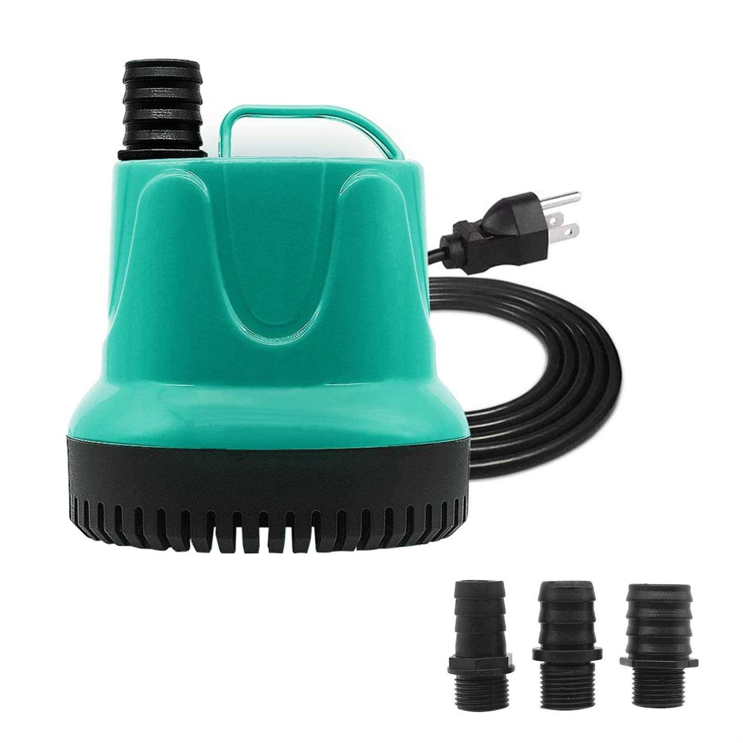 Upettools Submersible Water Pump Ultra Silence Circulation Multifunctional Water Pump with Handle for Pond - Healthber