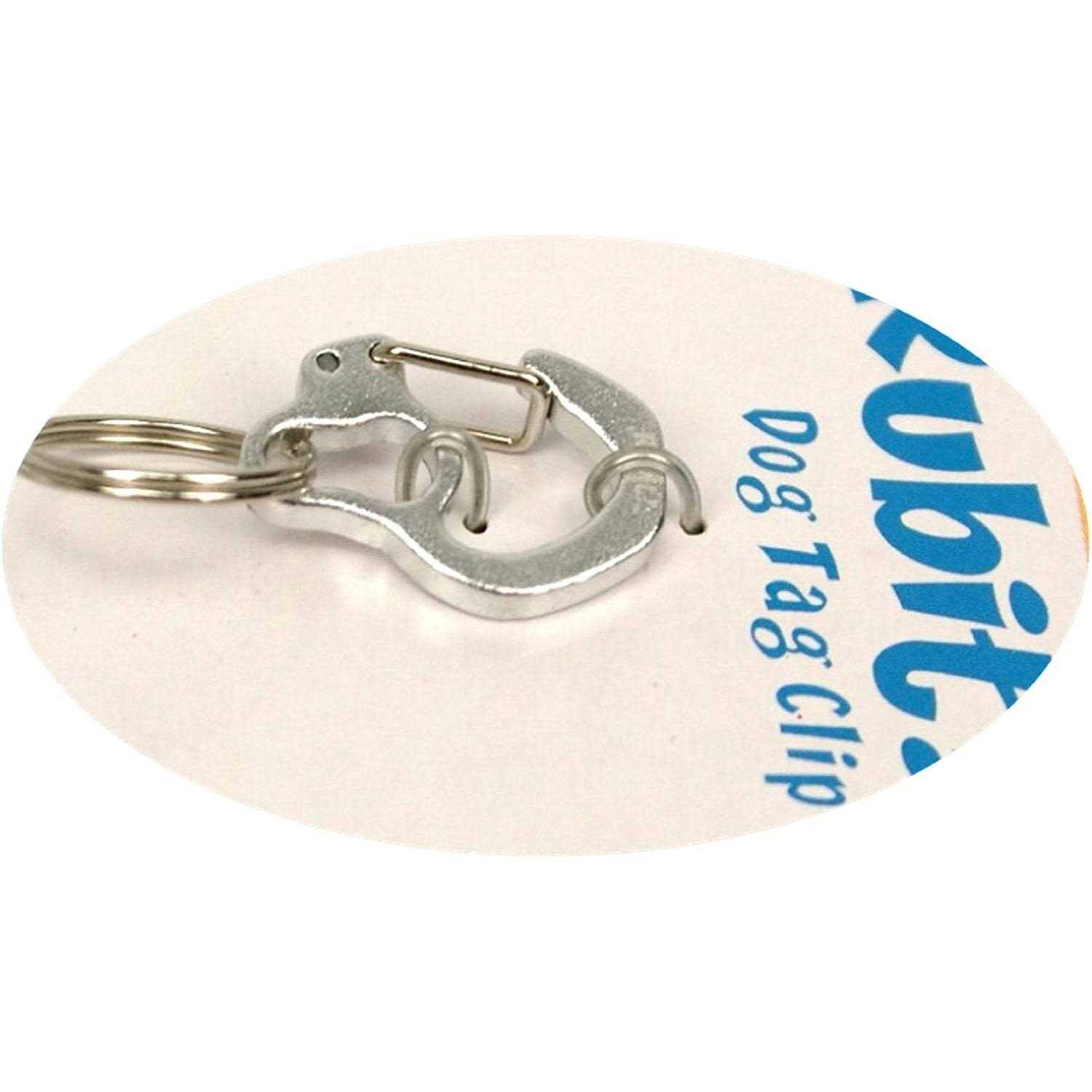 Rubit Curve Dog Tag Clip - Healthber