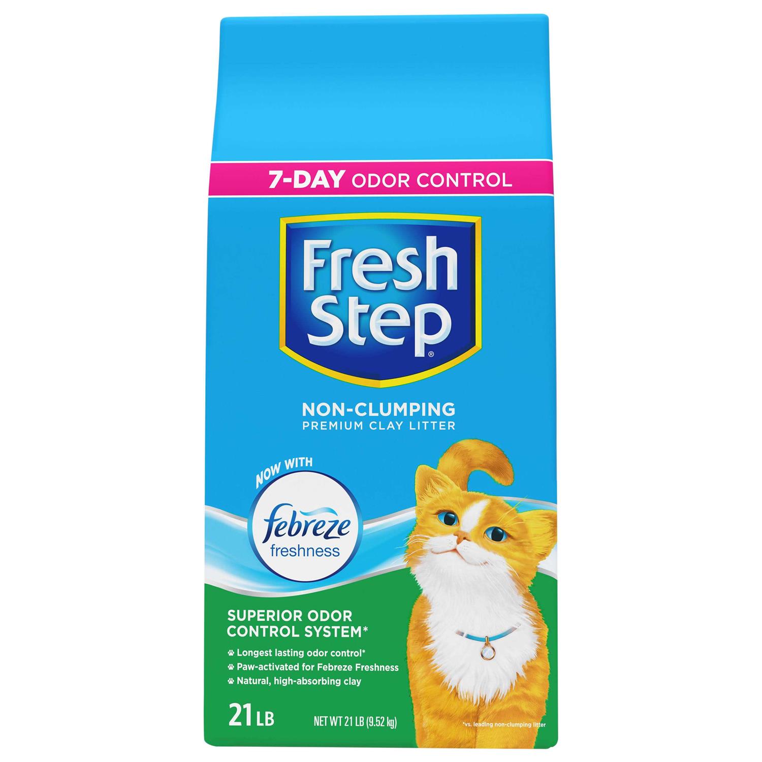 Fresh Step Premium Non-Clumping Clay Cat Litter - Healthber