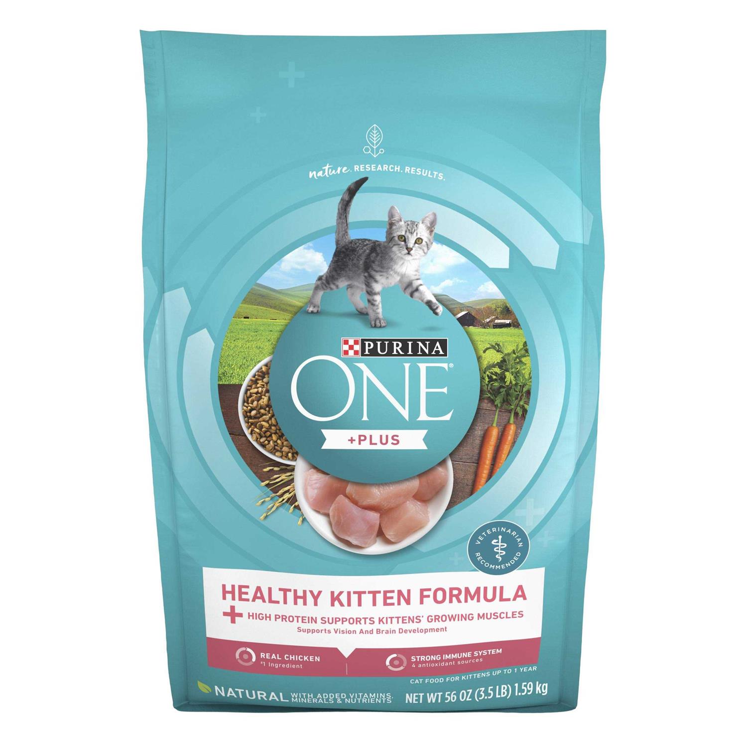Purina ONE Kitten Dry Food - Healthber