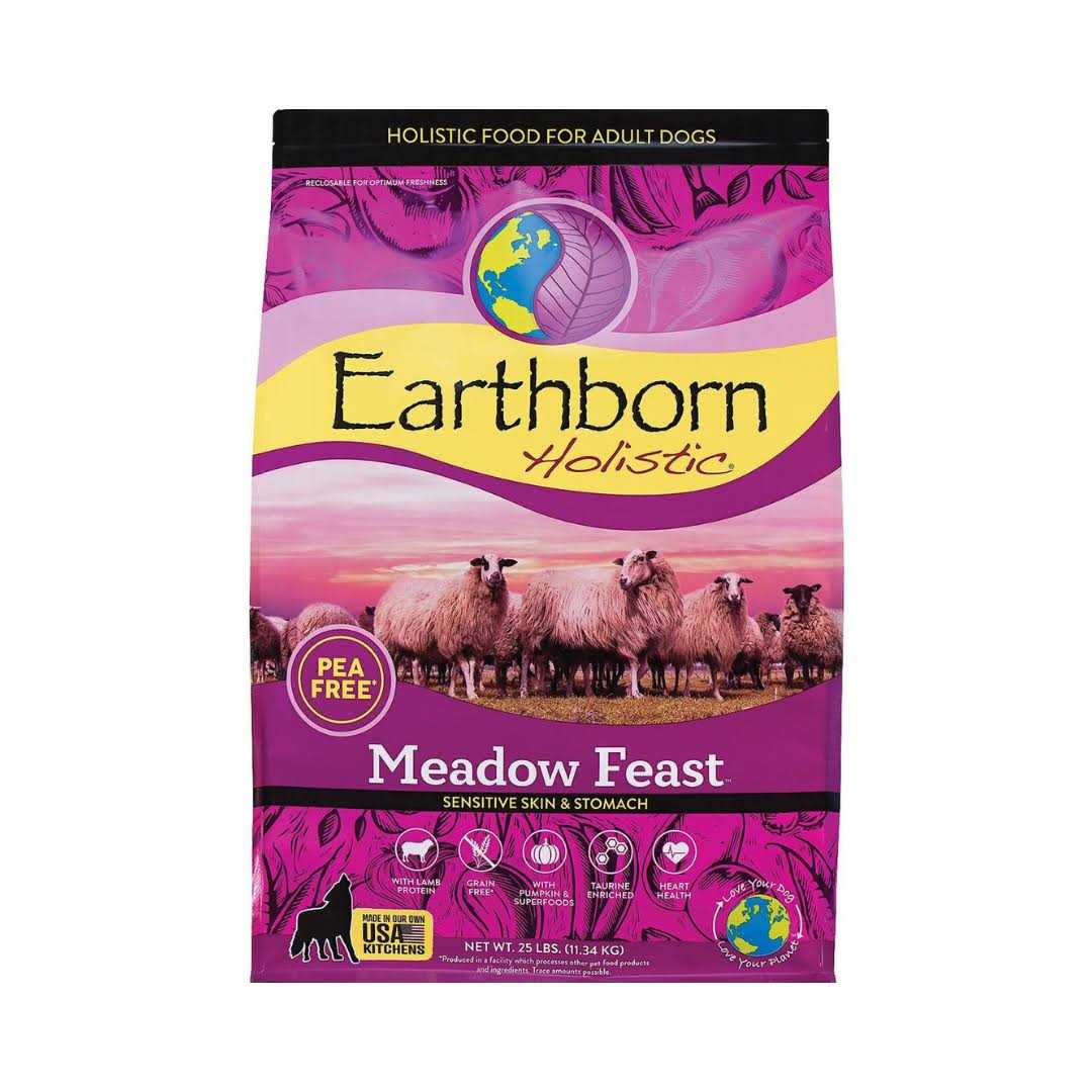 Earthborn Holistic Grain Free Dry Dog Food Meadow Feast - Healthber