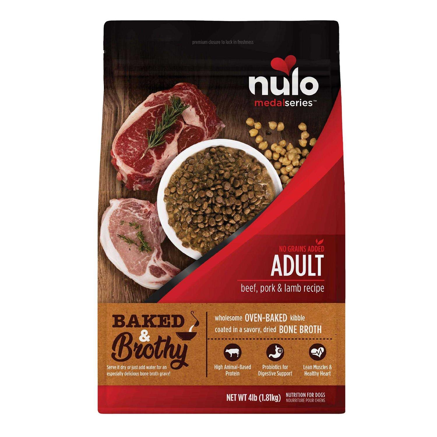 Nulo High-Protein Beef MedalSeries Adult Dry Dog Food - Healthber