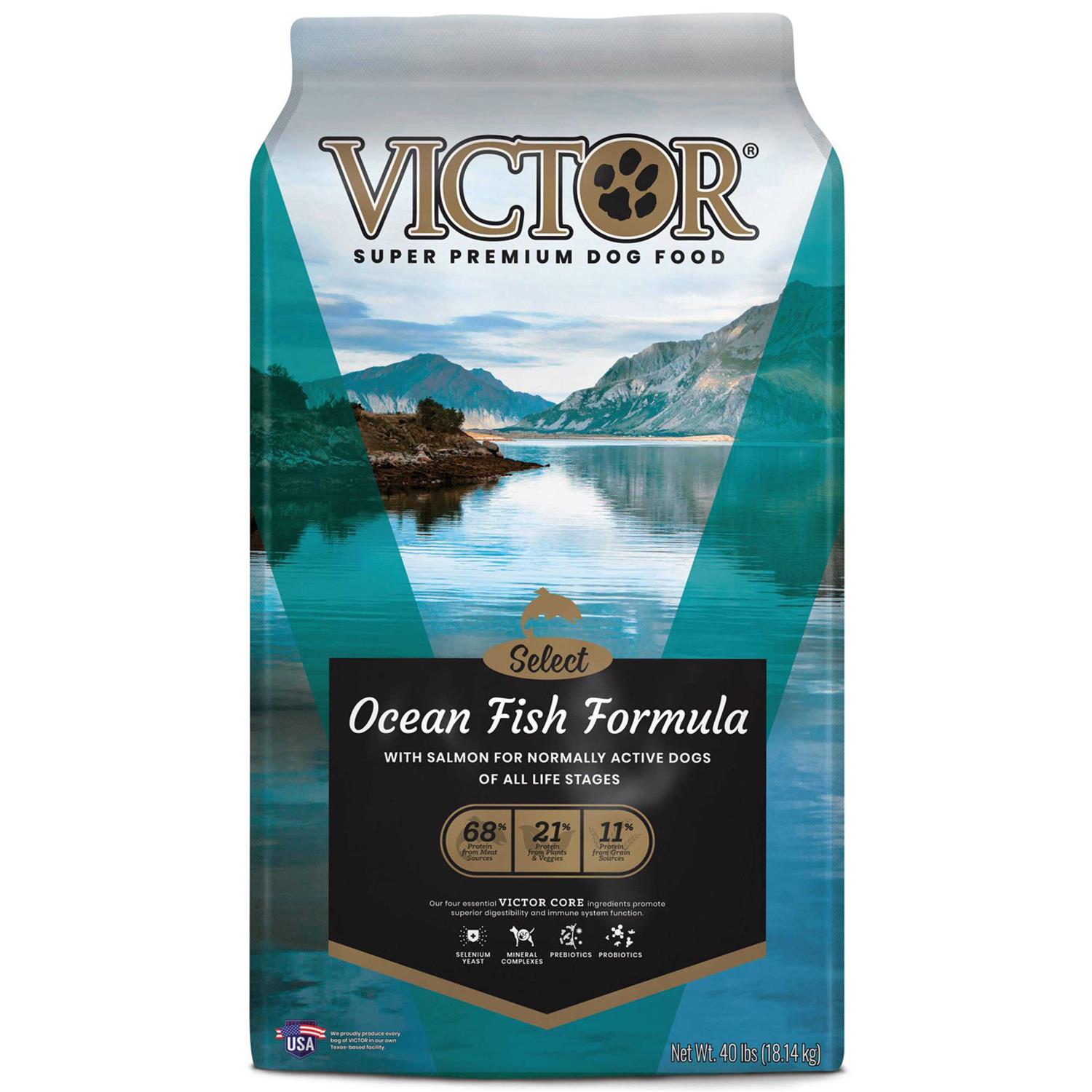 Victor Select Ocean Fish Formula Dry Dog Food - Healthber
