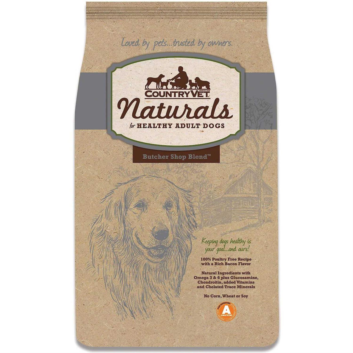 Country Vet Naturals Butcher Shop Blend Dog Food - Healthber