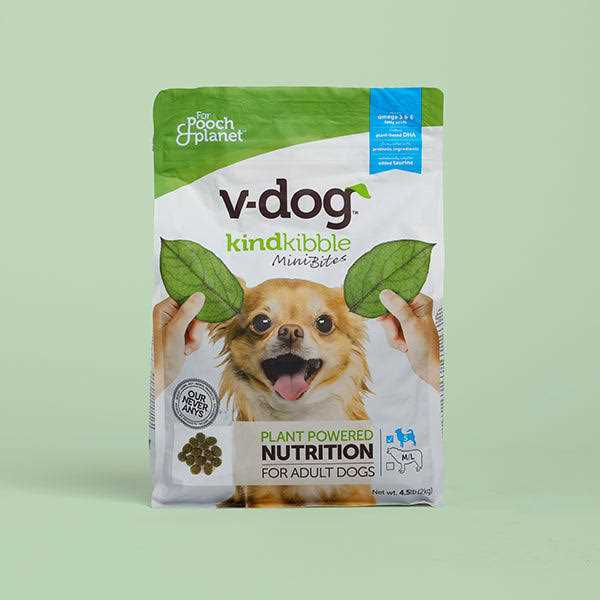 V-Dog Vegan Kibble Dry Dog Food - Healthber