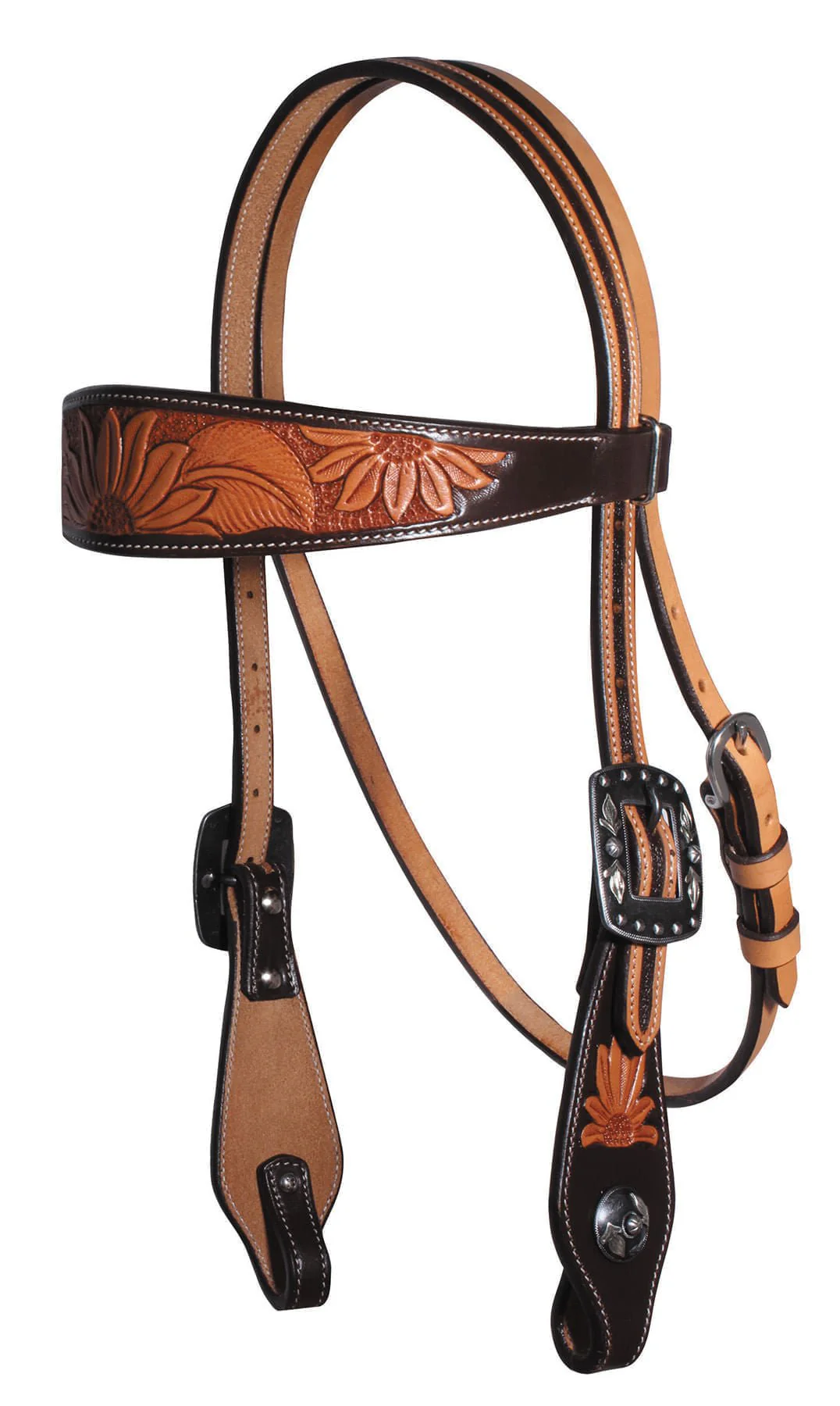 Professional's Choice Sunflower Browband Headstall - Healthber