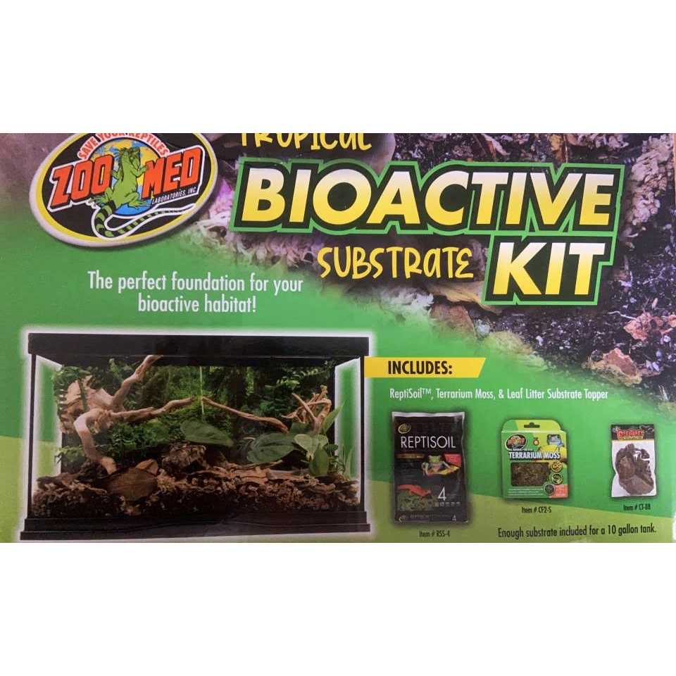 Zoo Med Tropical Bioactive Substrate Kit - Healthber