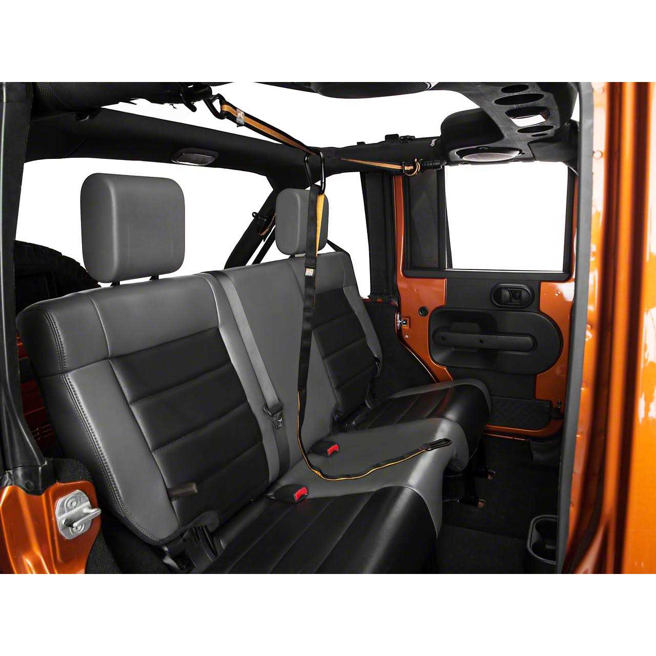 Jeep Pet Backseat Auto Zip Line with Leash Wrangler J102402 JK - Healthber