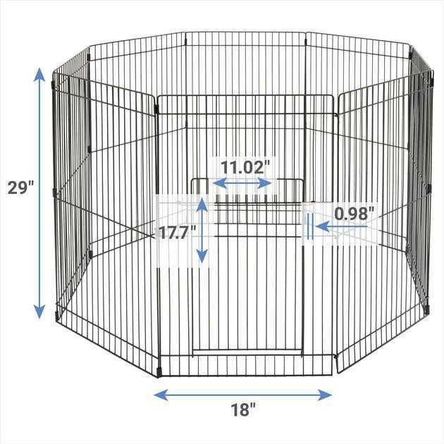 Frisco Wire Small Pet Playpen with Door - Healthber