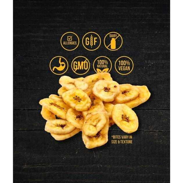Wholesome Pride Banana Bites Dog Treats - Healthber