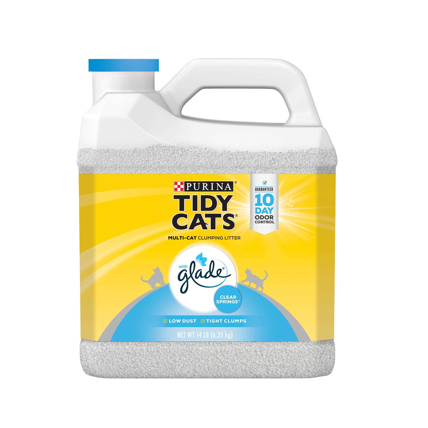 Purina Tidy Cats Glade Clear Springs Multi-Cat Clumping Litter - Healthber