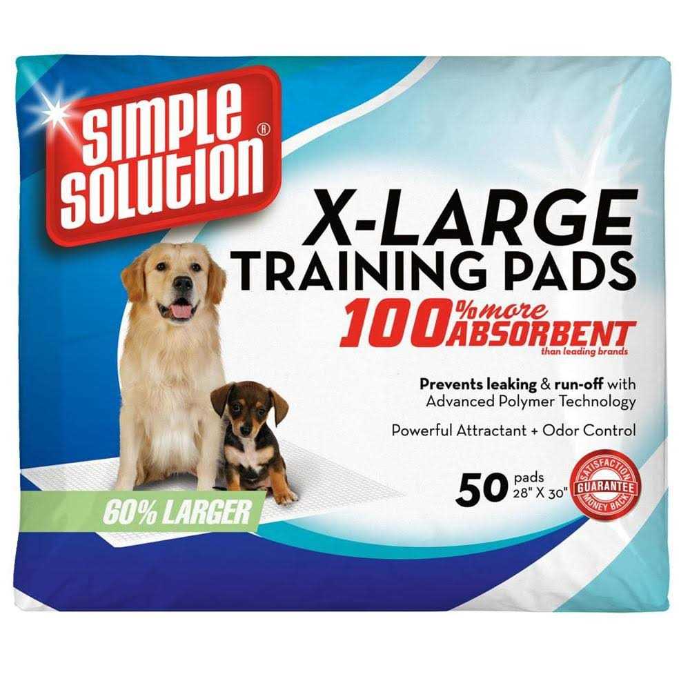 Simple Solution Extra Large Training Pads - Healthber