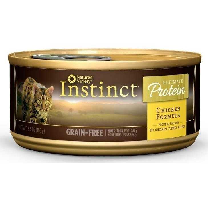 Instinct Ultimate Protein Grain Free Real Chicken Recipe Natural Wet Canned Cat Food - Healthber