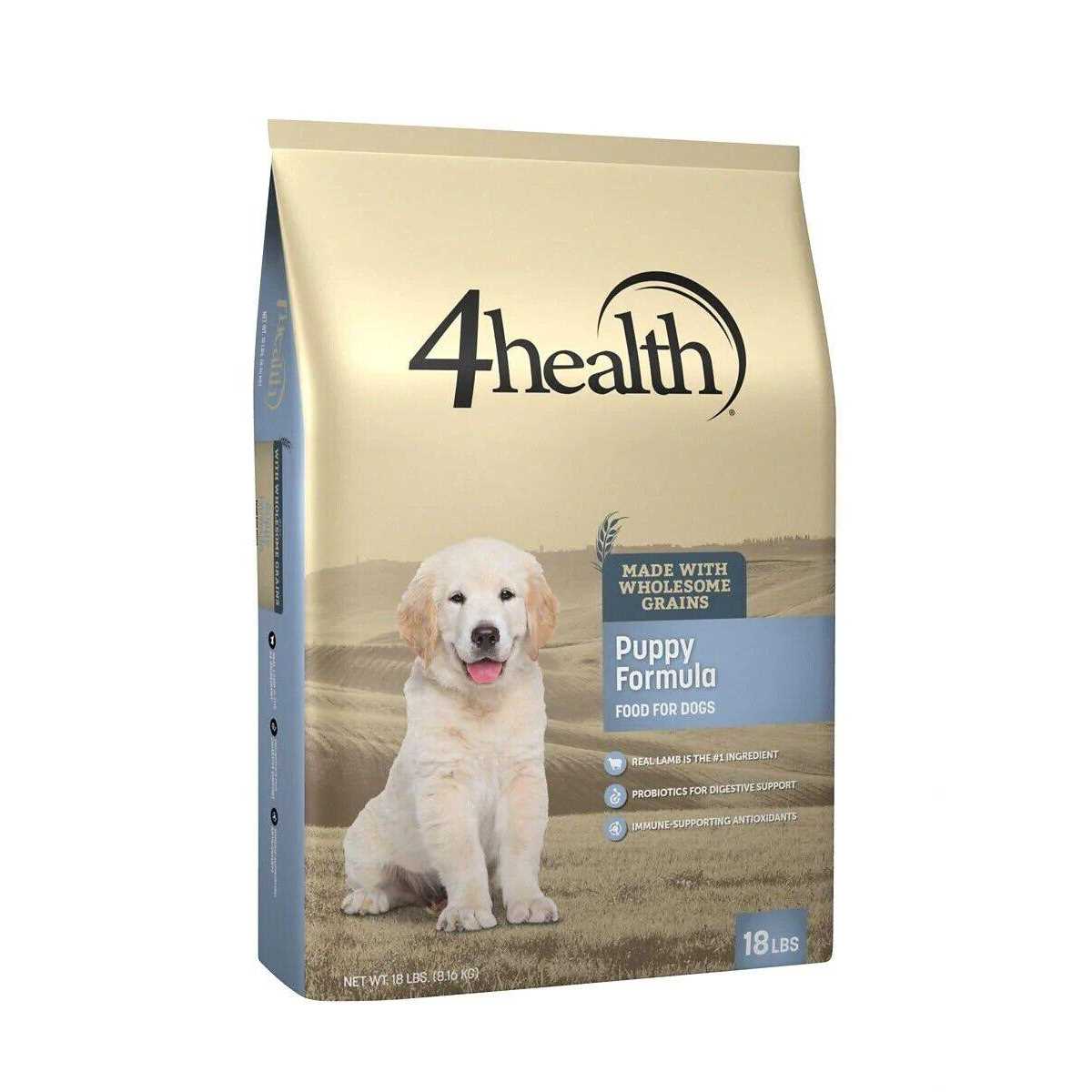 4health Wholesome Grains Puppy Lamb Formula Dry Dog Food - Healthber