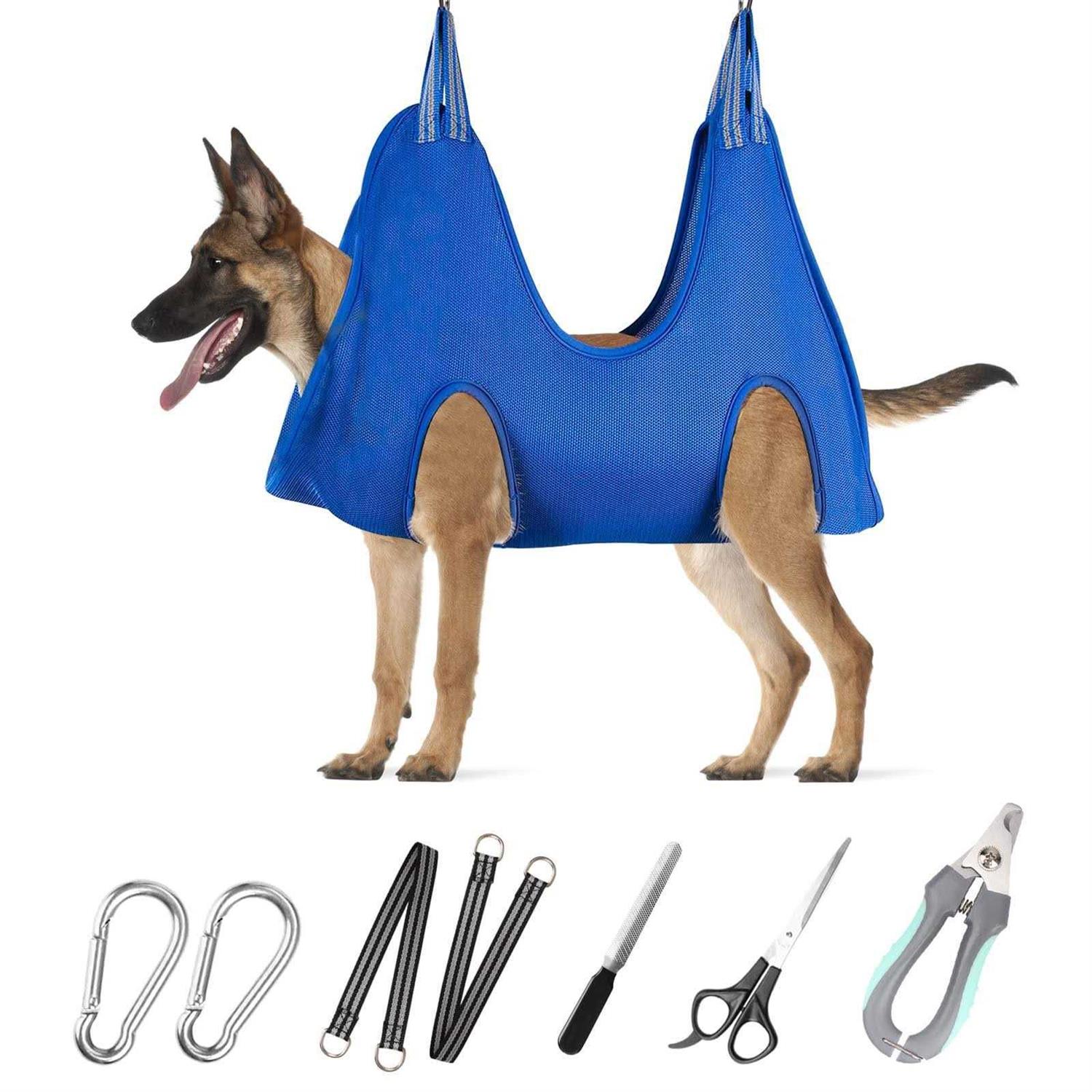 Ateson Pet Grooming Hammock Dogs Nail Nail Grooming - Healthber