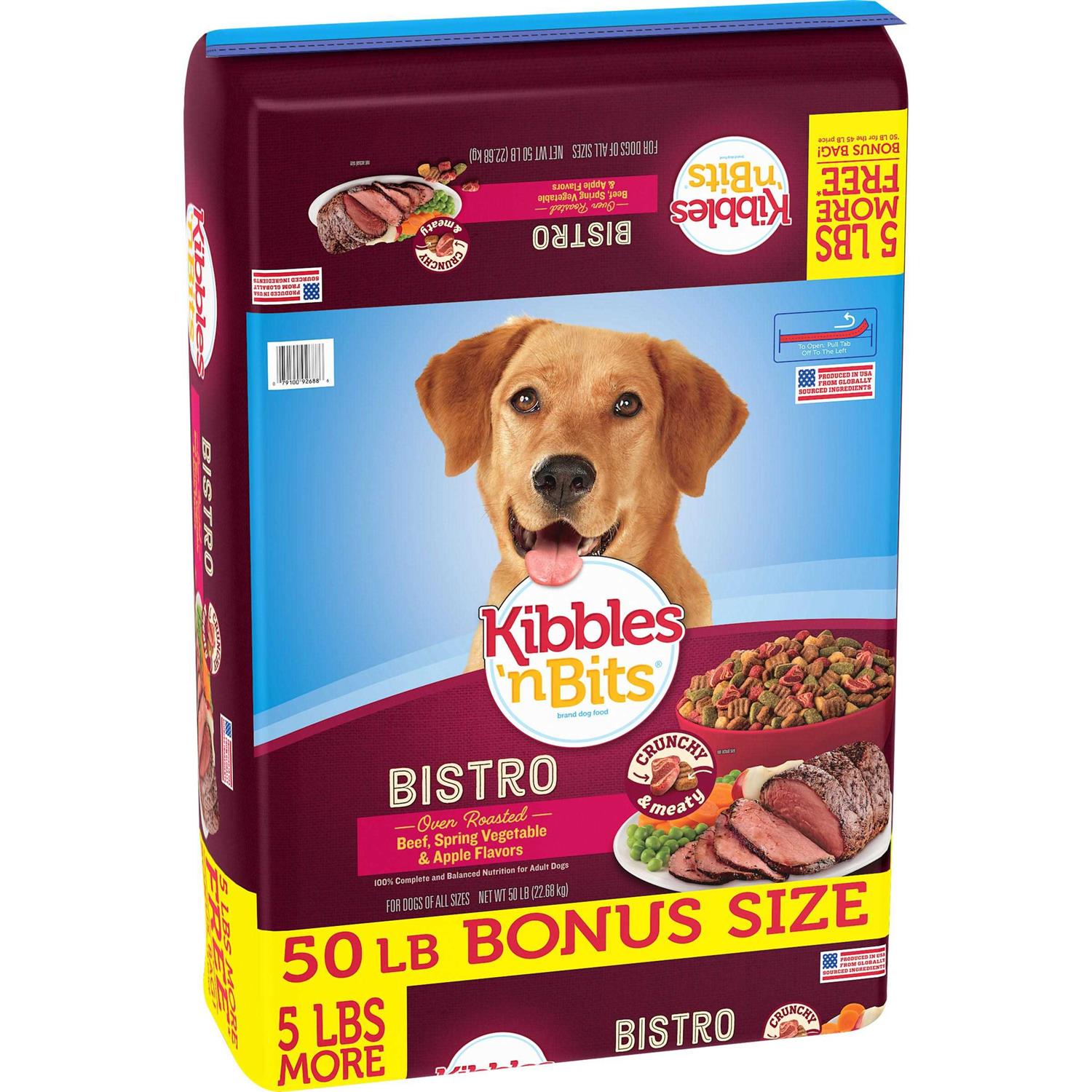 Kibbles n Bits Bistro Beef Dog Food - Healthber