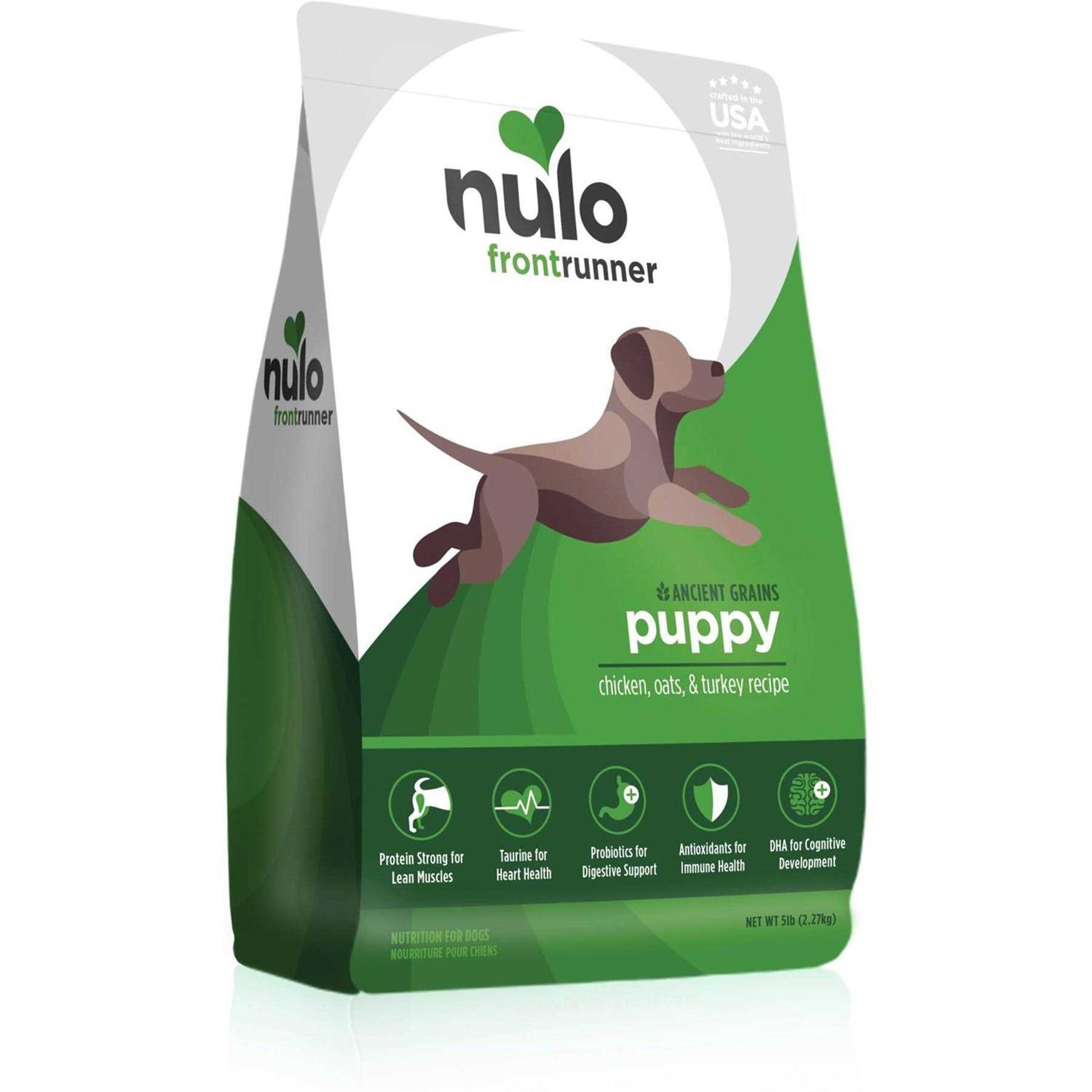 Nulo Frontrunner Chicken Oats & Turkey Dry Puppy Food - Healthber