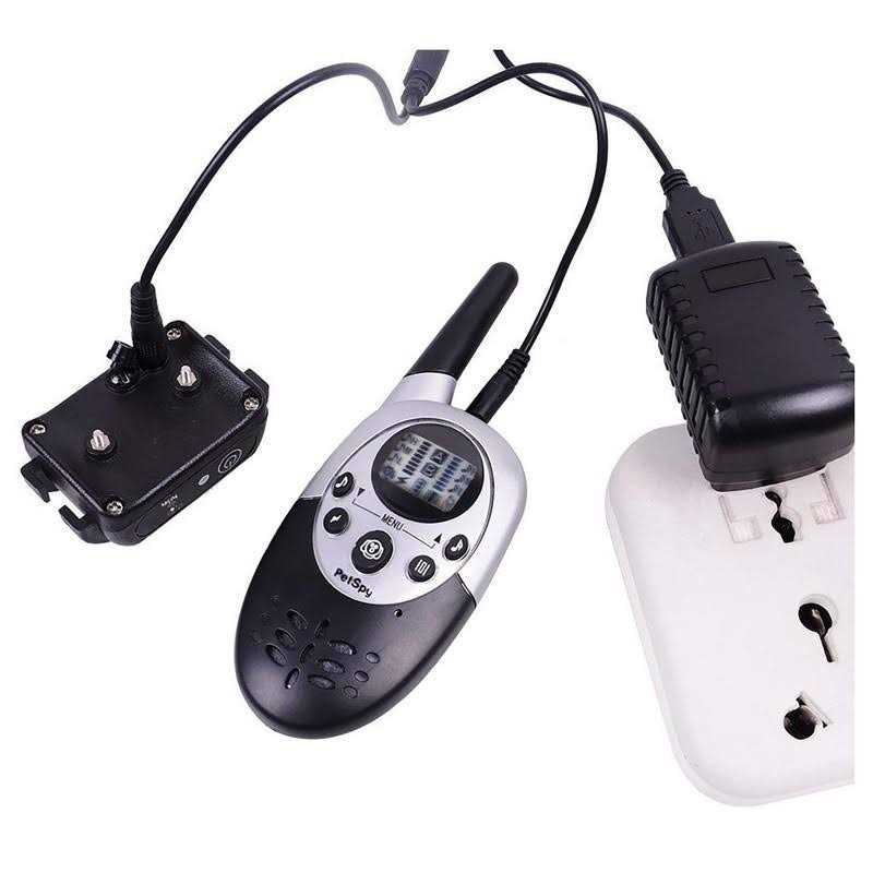 Petspy 1100 Waterproof Rechargeable Remote Training Dog Collar with Beep, Vibration and Electric Shock Dogs - Healthber