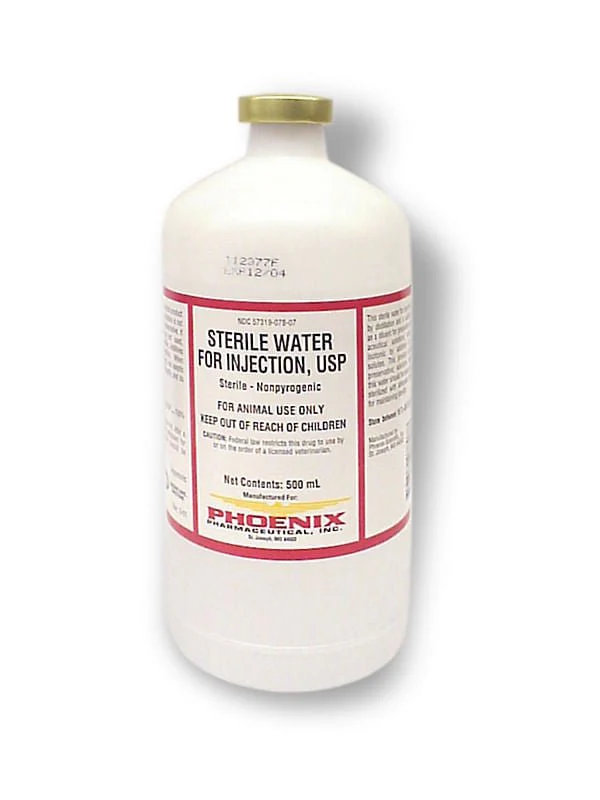 Rx Sterile Water for Injection, USP - Healthber