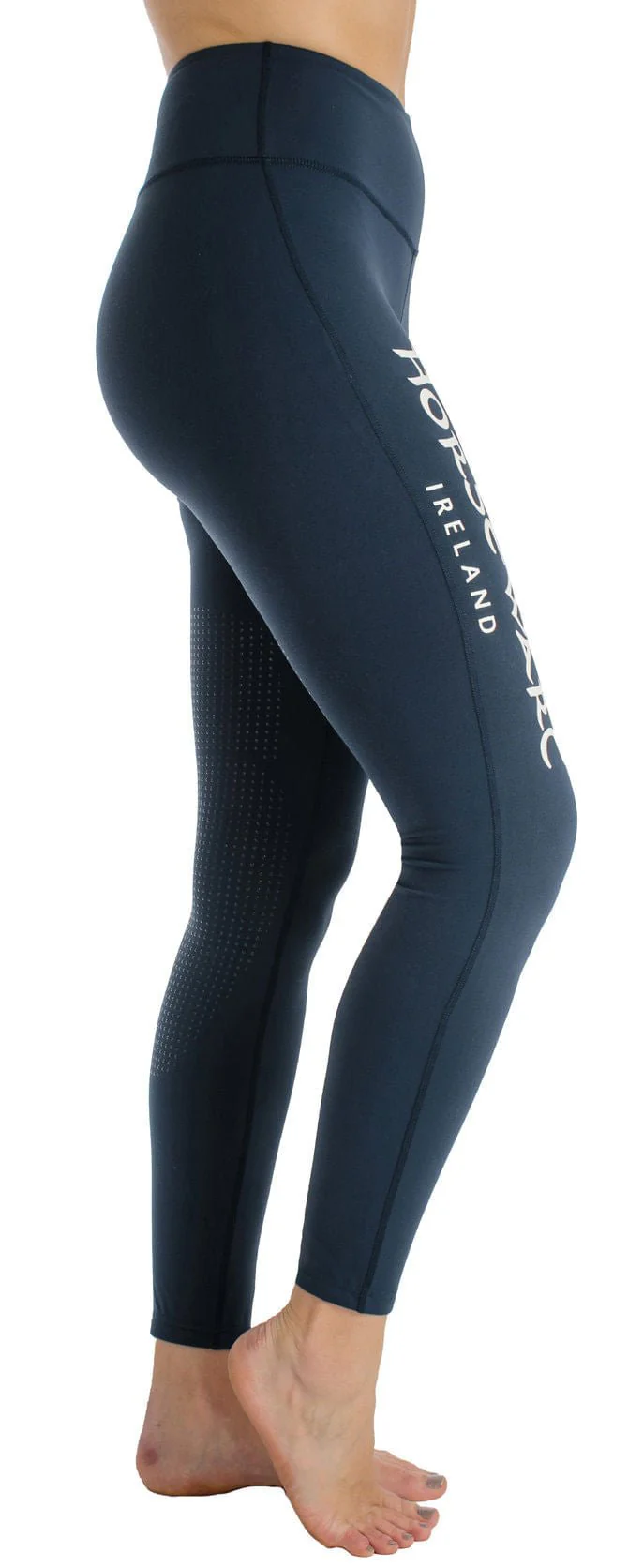 Horseware Ireland Signature Riding Tights, Navy - Healthber