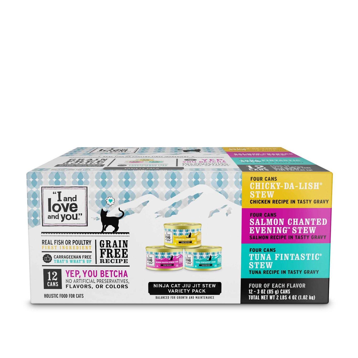 I and Love and You Cat Food Ninja Cat Jiu Jit Stew - Healthber