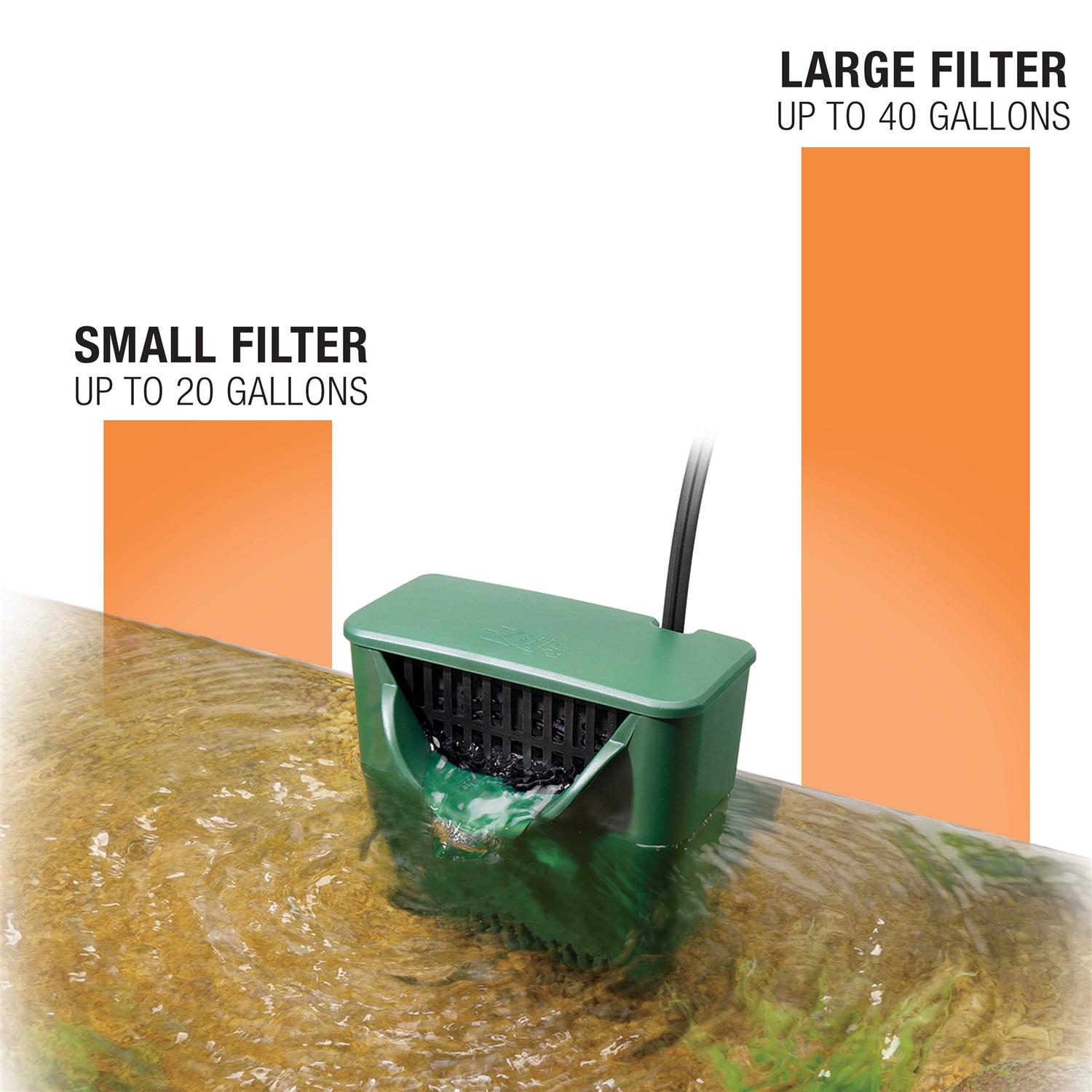 Zilla Aquatic Reptile Internal Filter - Healthber