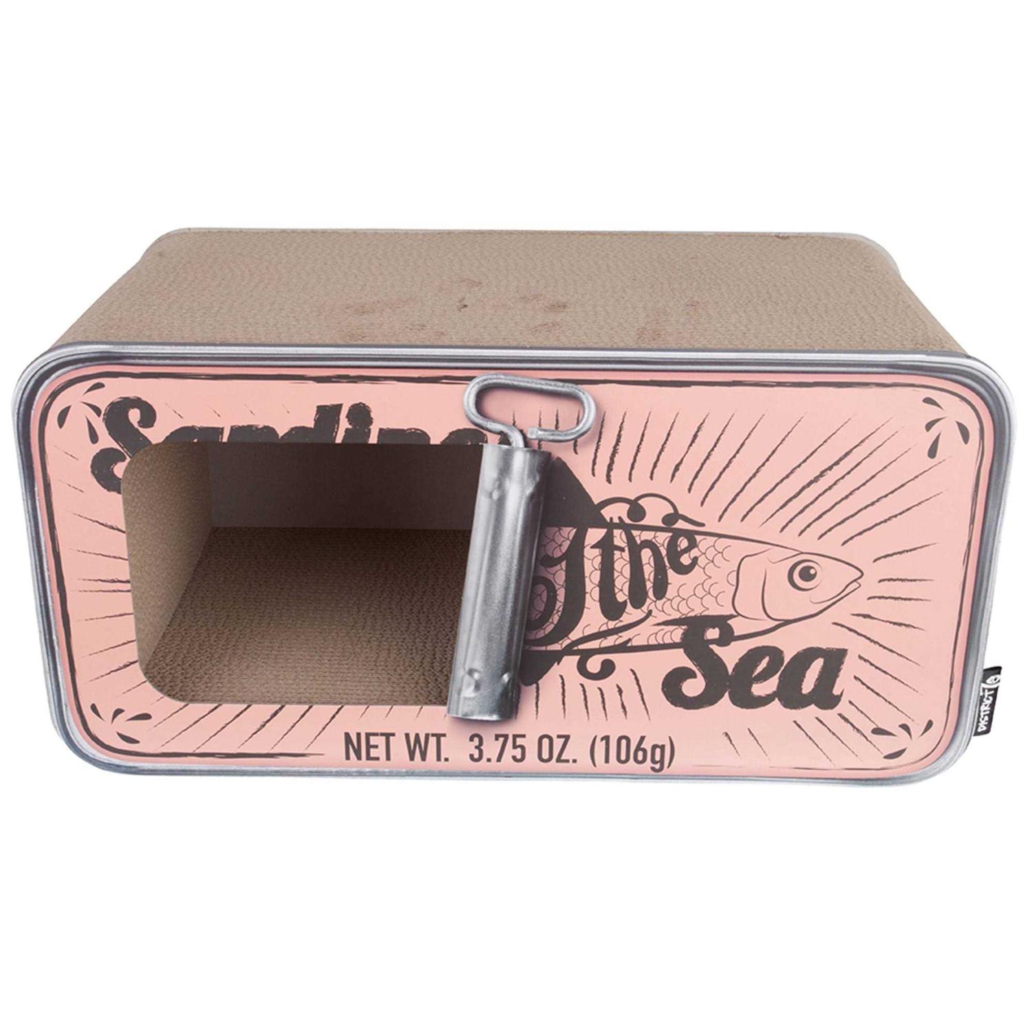 District 70 Sardine Cardboard Cat Scratcher - Healthber