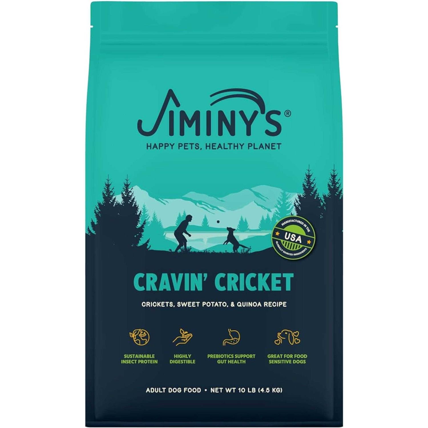 Jiminy’s Cricket Crave Dry Dog Food - Healthber