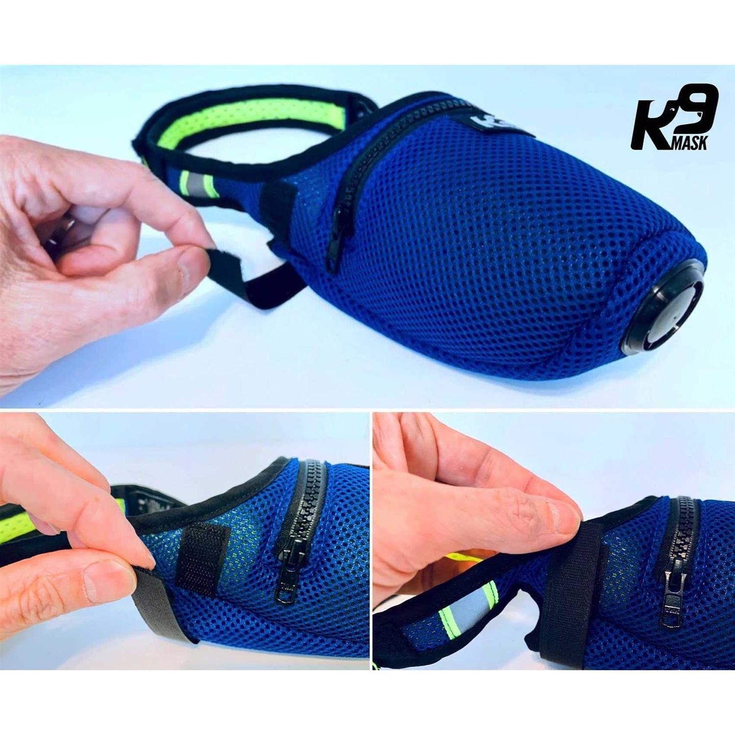 K9 Mask Air Filter Mask for Dogs with ‘Extreme Breathe’ PM2.5 Premium Air Filter Refills - Healthber